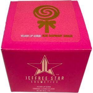 Jeffree Star Cosmetics Velour Lip Scrub in Blue Raspberry Sucker NWT